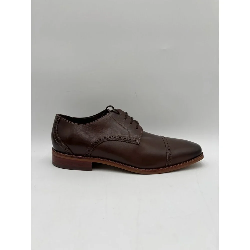 Florsheim CASTELLANO CPOX Men's NEW Leather Oxford Shoe Brown US Size 8 3E